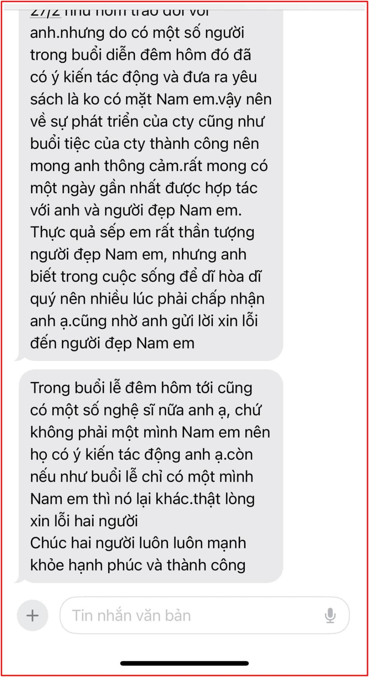 Nam Em bị hủy show giữa ồn ào, chồng sắp cưới bức xúc Ảnh 3