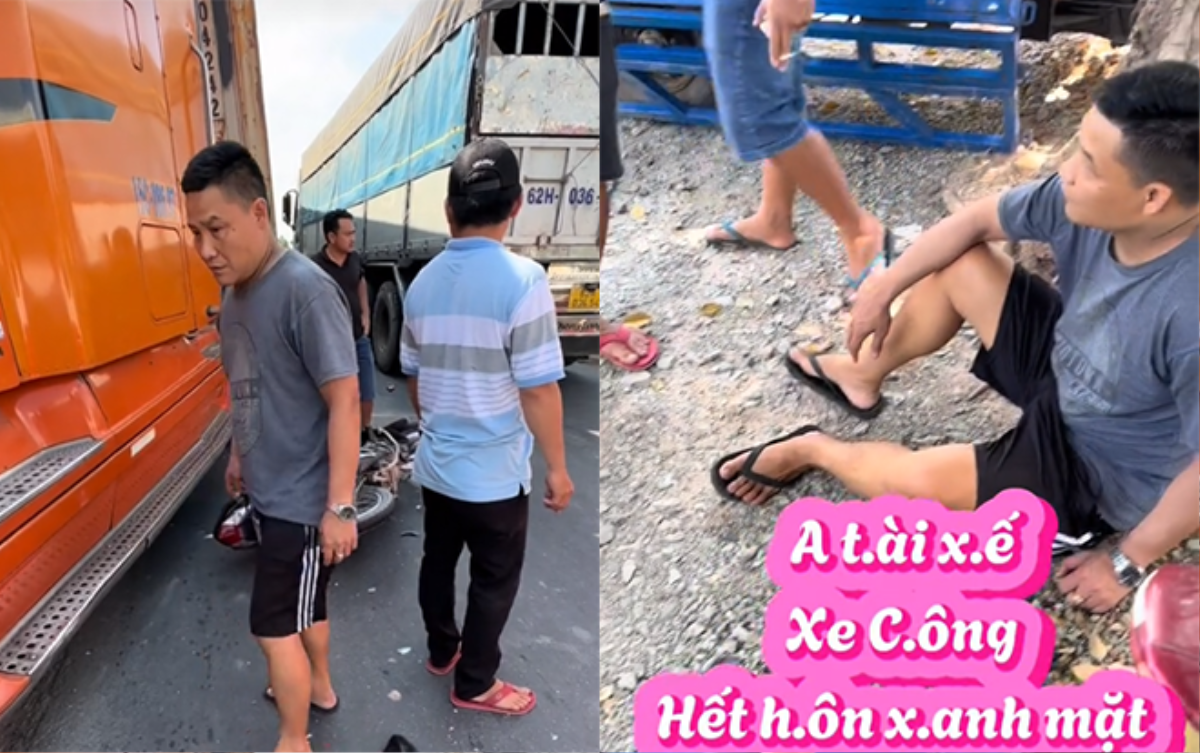 Bác tài sang chấn tâm lý sau pha đánh lái cứu người, bà con xung quanh có hành động ấm lòng Ảnh 1