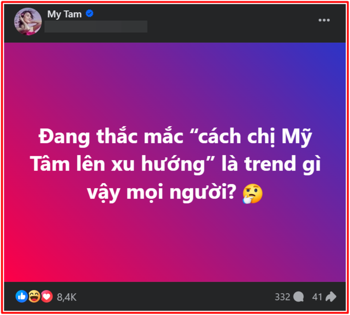 Mỹ Tâm tiếp tục 'đu trend' TikTok, dân mạng: 'Thích cái cách xu hướng cần chị' Ảnh 5