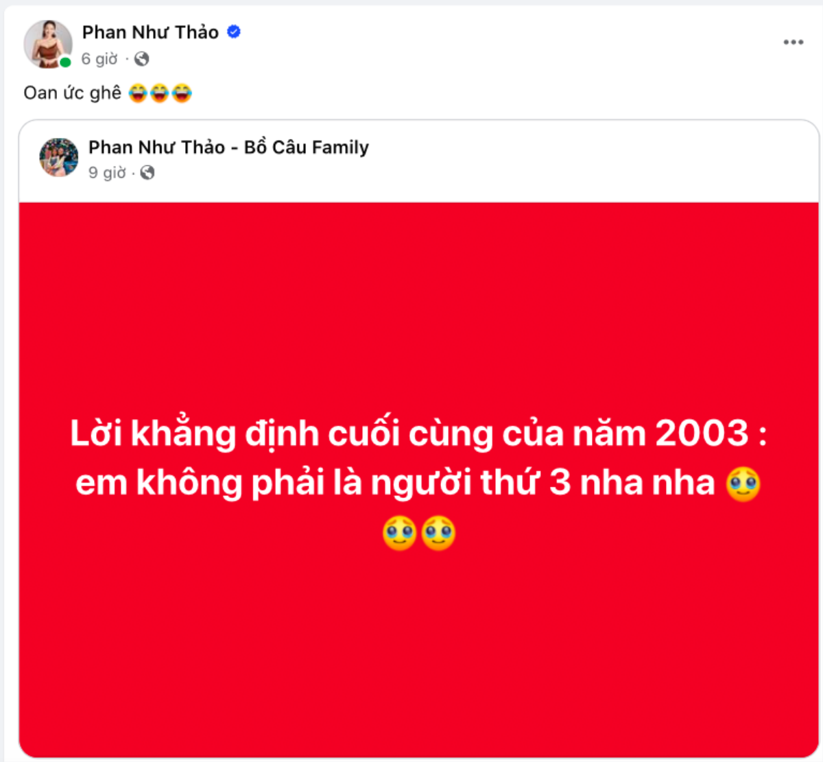 Phan Như Thảo lên tiếng trước tin đồn làm người thứ ba Ảnh 2