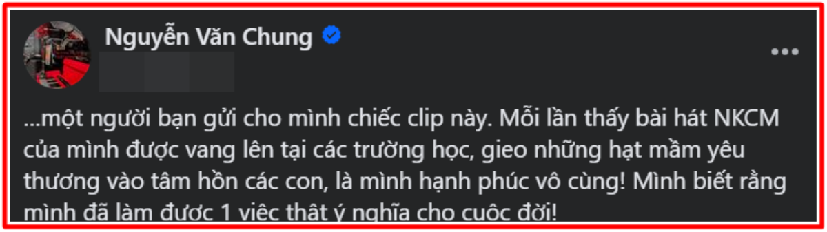 Hàng trăm học sinh xúc động khi nghe 'Nhật ký của mẹ', Nguyễn Văn Chung nói gì? Ảnh 1