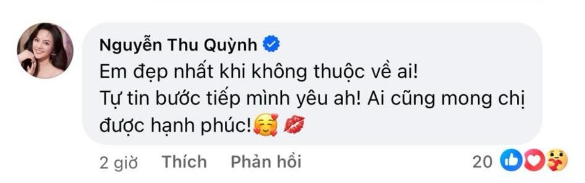 Thu Quỳnh nói với Thanh Hương một câu sau thông tin ly hôn Ảnh 2