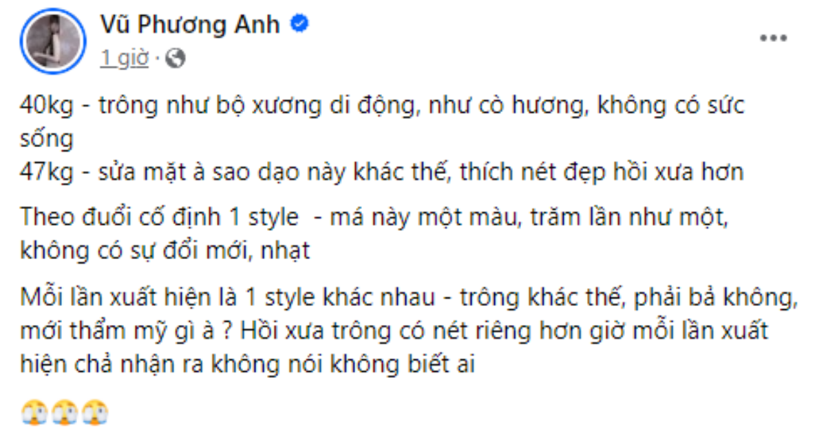 Jun Vũ mệt mỏi vì tin đồn phẫu thuật thẩm mỹ Ảnh 1