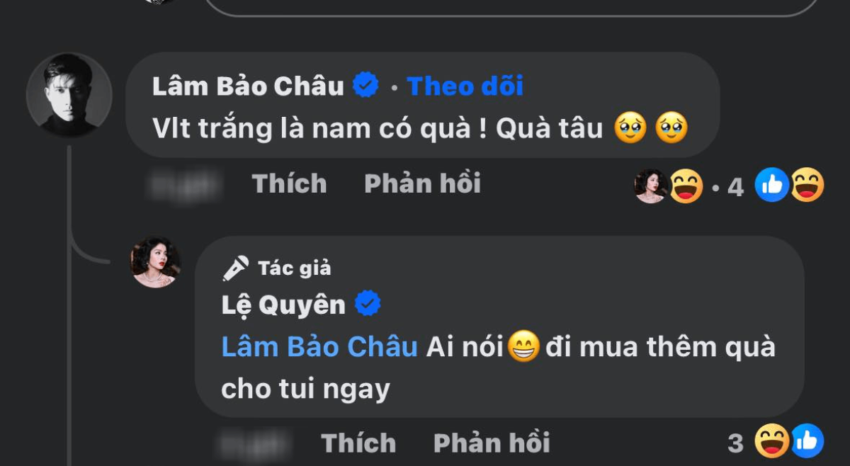 Bạn trai công khai đòi quà Lệ Quyên Ảnh 1