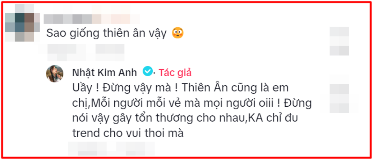 Hóa 'mợ ba' đu trend TikTok, Nhật Kim Anh bị nhận xét giống Hoa hậu Thiên Ân Ảnh 2