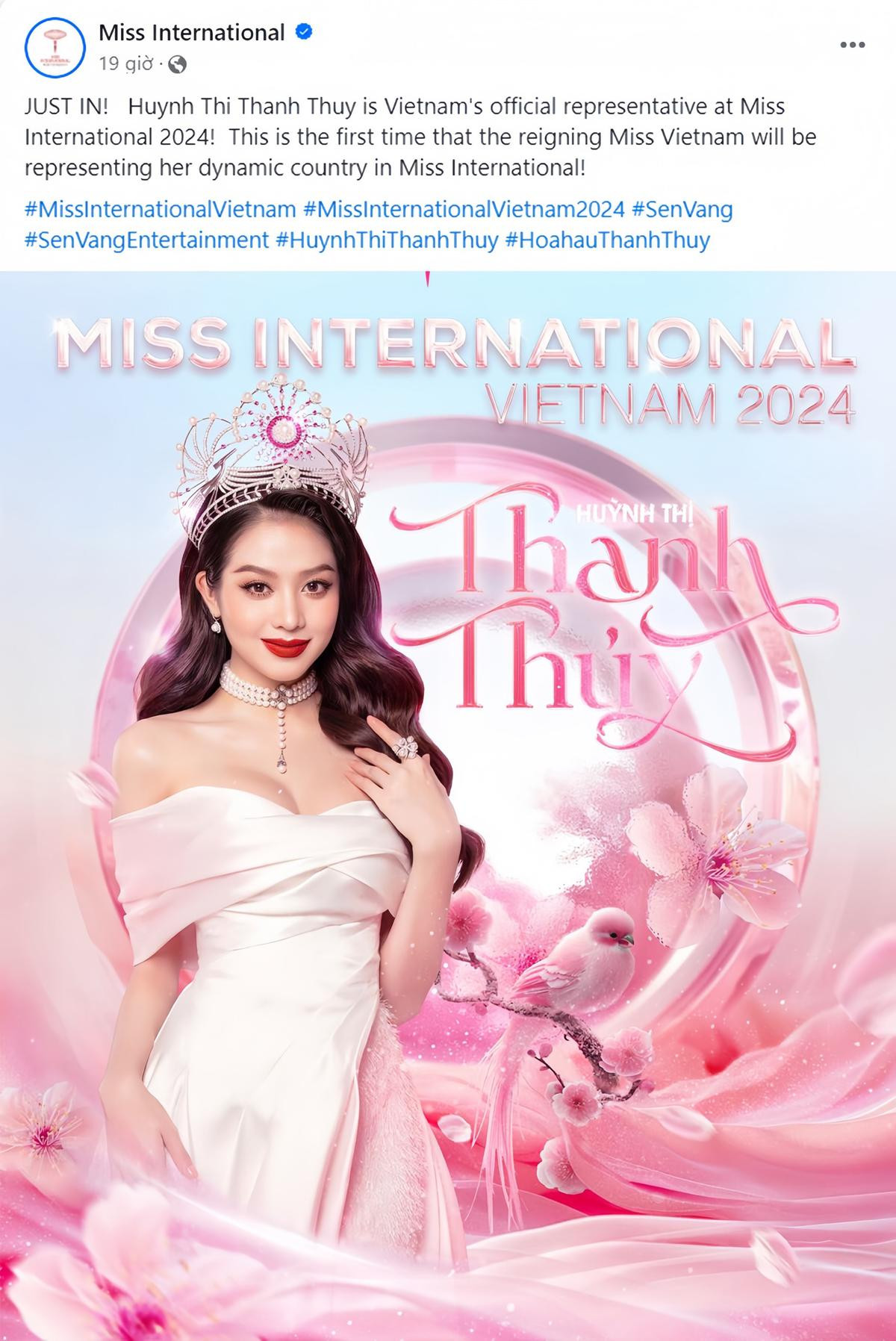 Lý giải suất thi Miss International 2024 của Hoa hậu Thanh Thủy Ảnh 1