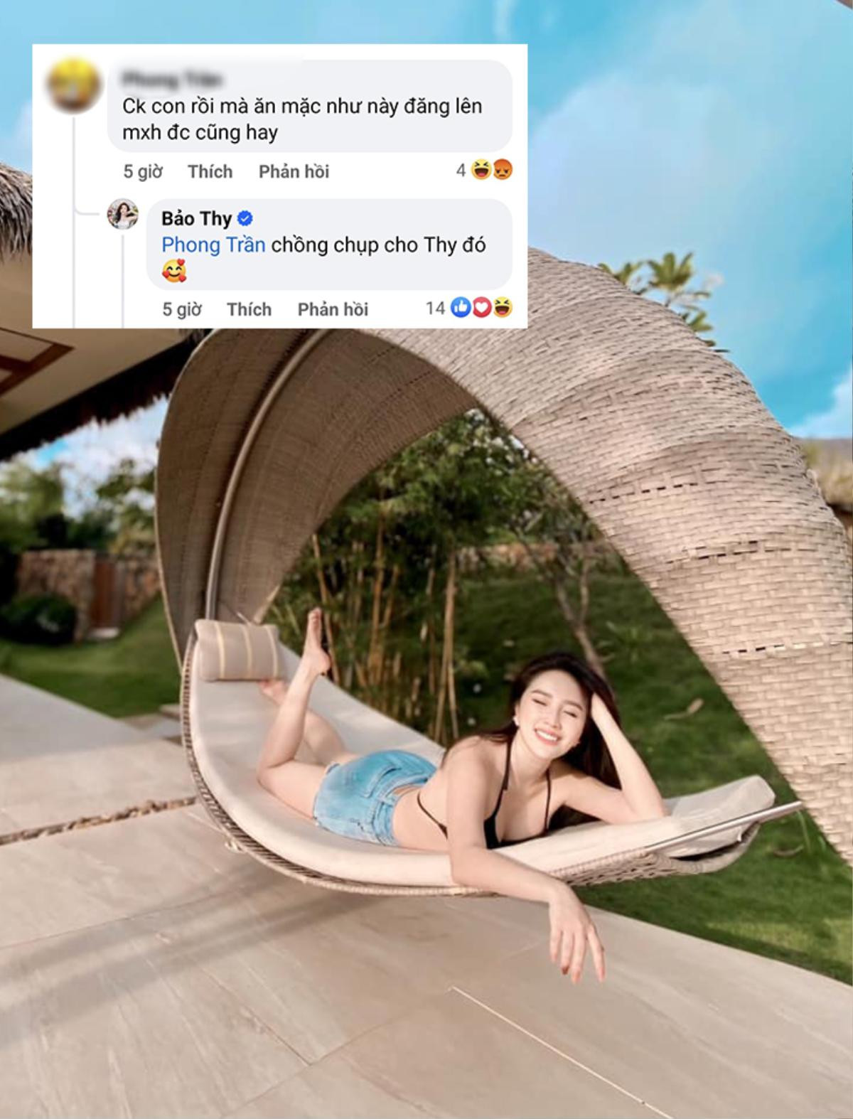 Bảo Thy diện bikini khoe dáng táo bạo hậu bị mỉa mai Ảnh 2