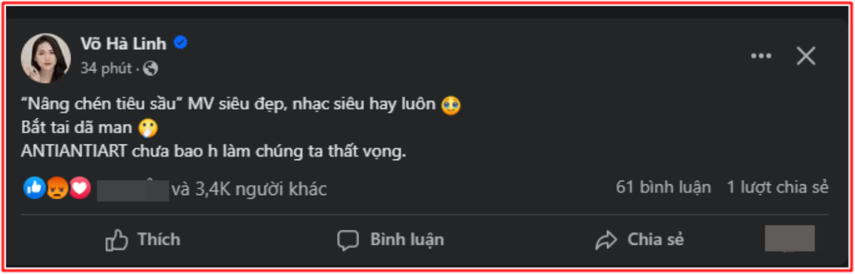 Võ Hà Linh bị fan Sơn Tùng 'bão' phẫn nộ vì khen Bích Phương? Ảnh 1