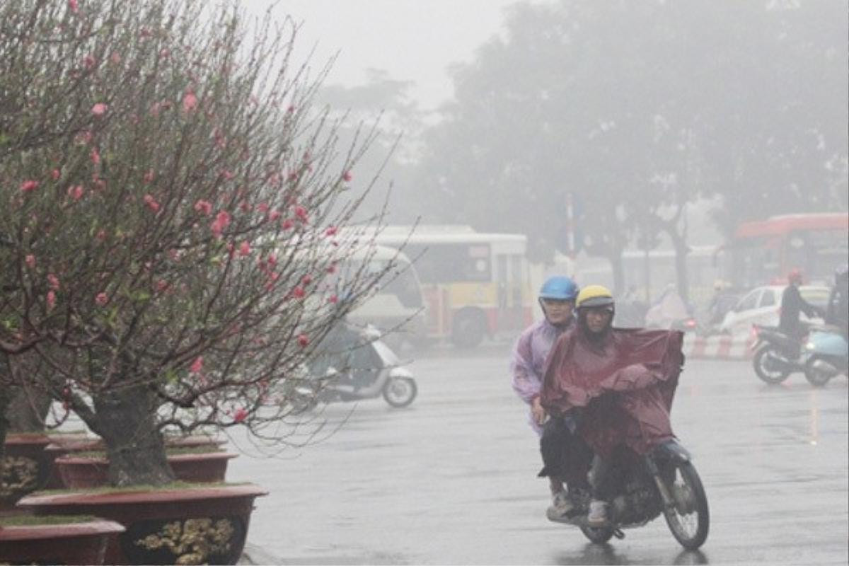 Mưa Bắc lại mưa rét, nồm ẩm trong vài ngày tới Ảnh 1