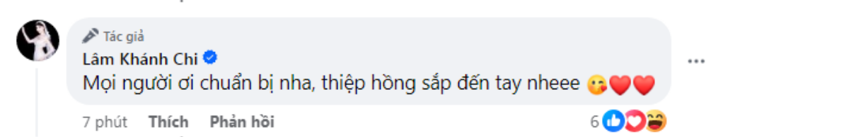 Lâm Khánh Chi mặc váy cưới, thông báo kết hôn lần 2: Danh tính chú rể là ai? Ảnh 2