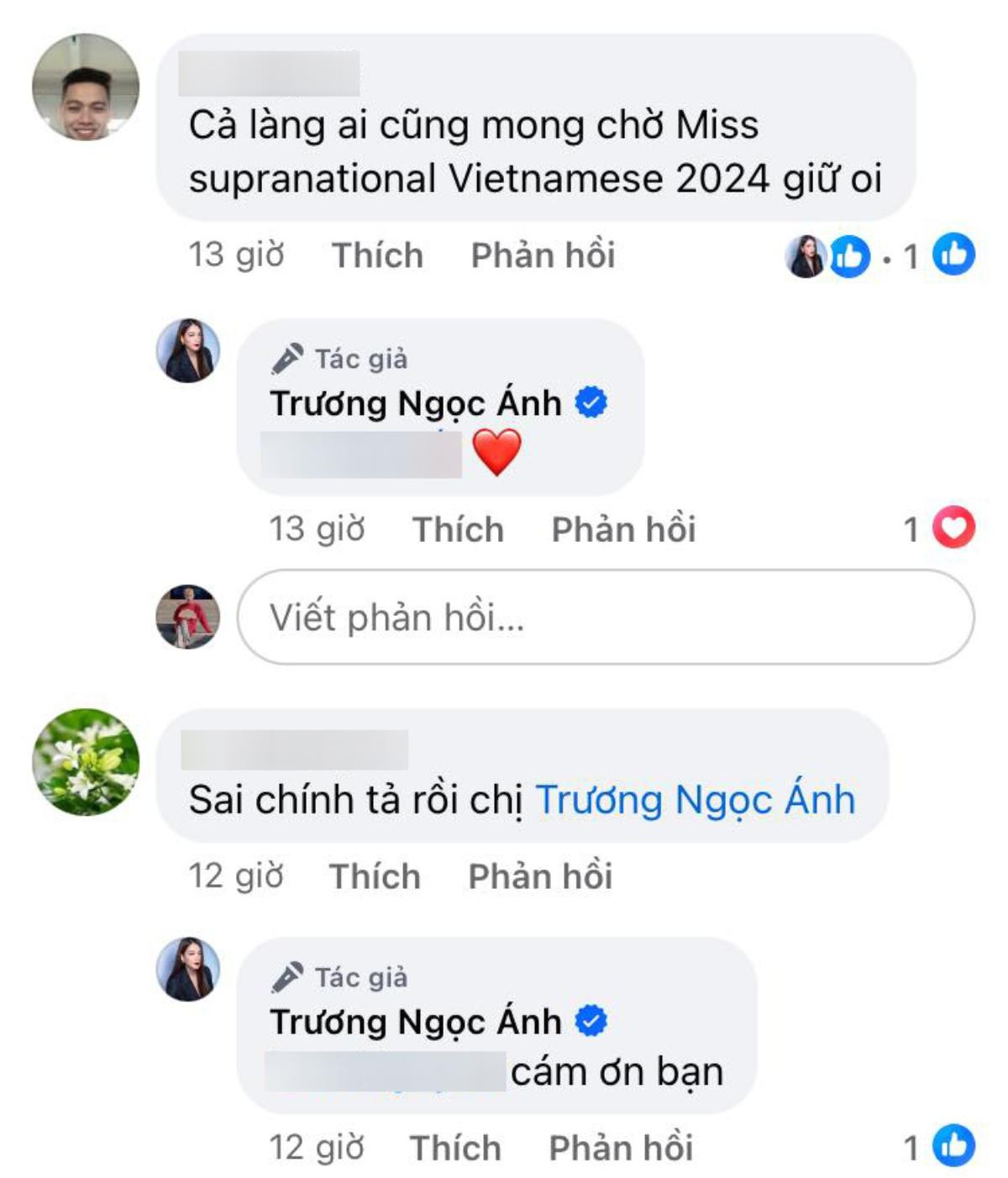 Giữa tin đồn chia tay bạn trai, Trương Ngọc Ánh bị bắt lỗi... chính tả Ảnh 2