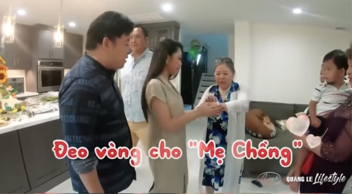 Quang Lê mua nhà 100 tỷ, Hà Thanh Xuân sang ra mắt 'mẹ chồng' Ảnh 2