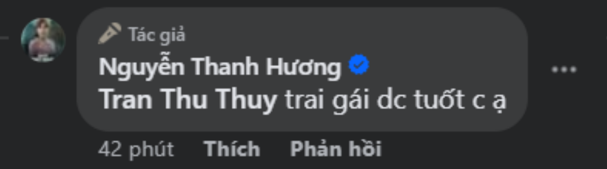 Thanh Hương chia sẻ về giới tính 'em bé'