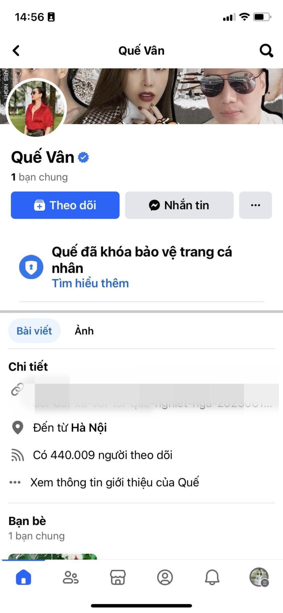 Quế Vân khóa Facebook cá nhân giữa lúc bị Ngân 98 gửi đơn kiện Ảnh 2