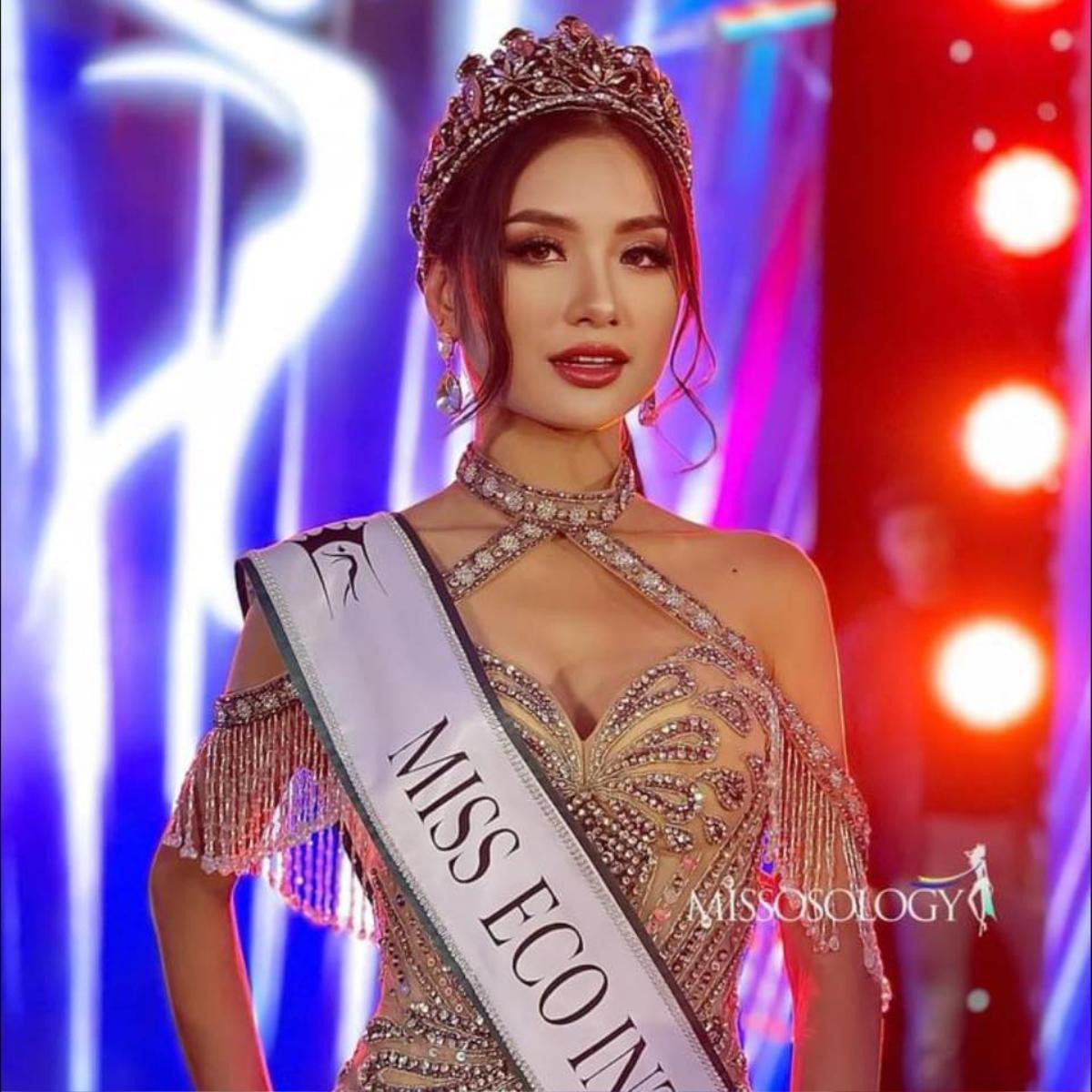 Vì sao nhiệm kỳ Miss Eco International 2023 của Hoa hậu Thanh Hà bị mờ nhạt? Ảnh 1