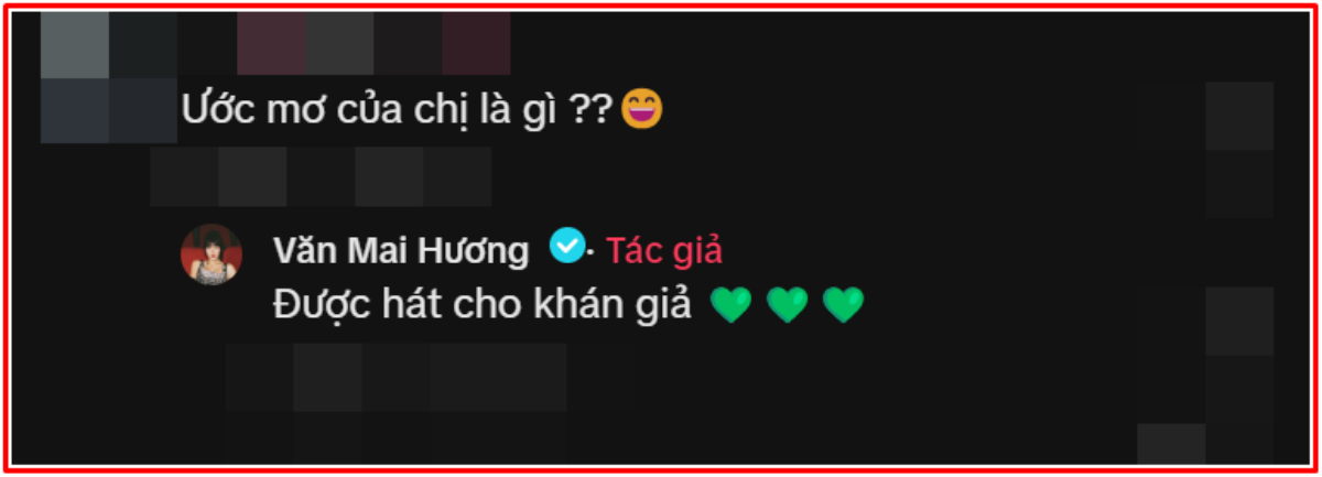 Được hỏi ước mơ là gì, Văn Mai Hương có câu trả lời khiến nhiều người bất ngờ Ảnh 2