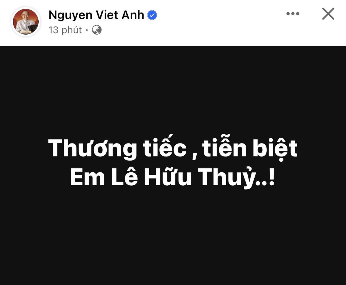 NSND Việt Anh thông báo tang sự, dàn sao Việt gửi lời chia buồn Ảnh 5