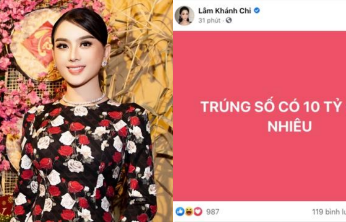 Nữ ca sĩ khiến showbiz xôn xao khi thông báo trúng số, 'có 10 tỷ chứ nhiêu!' Ảnh 1