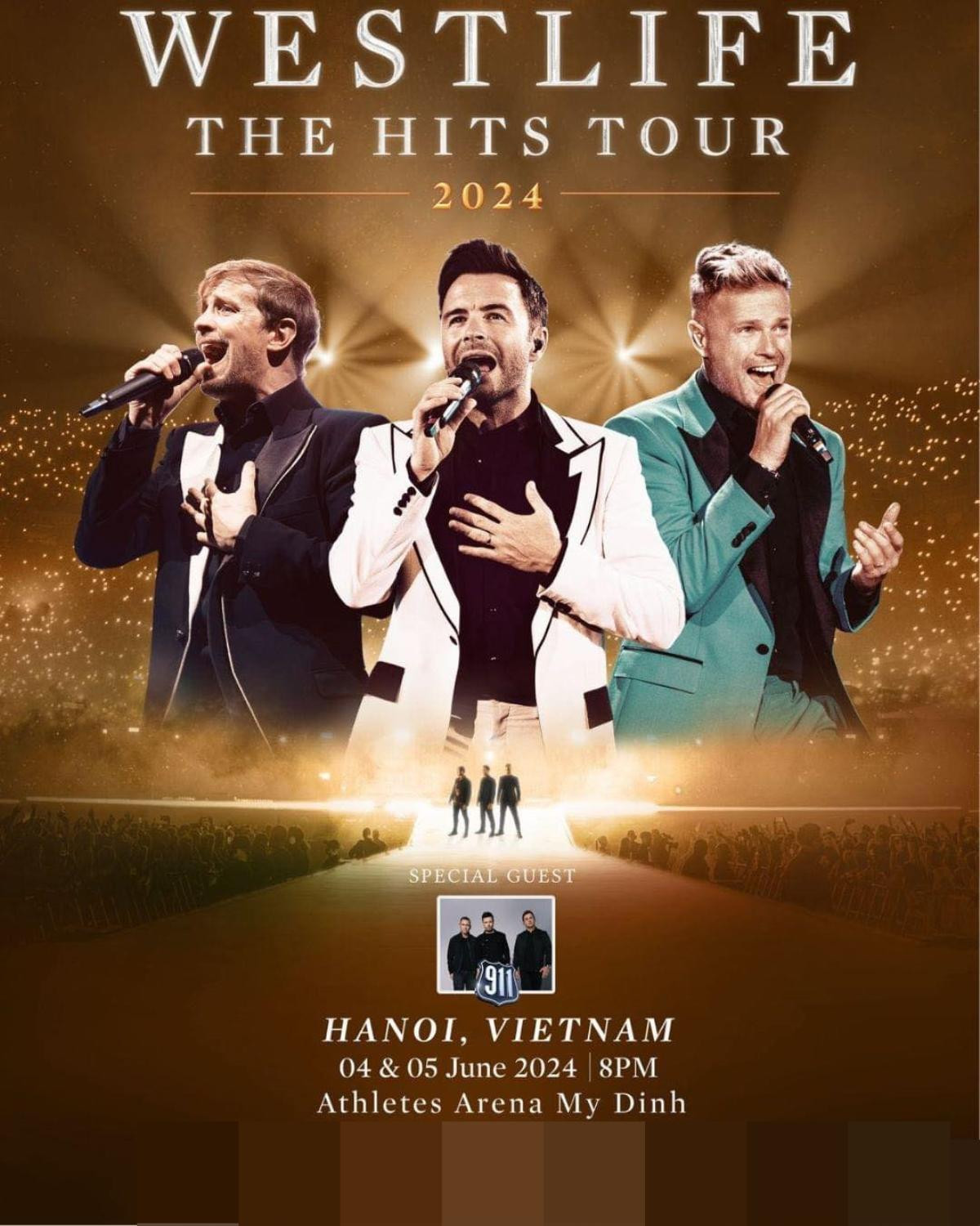 Một thành viên của Westlife vắng mặt trong concert thứ hai tại Việt Nam Ảnh 1