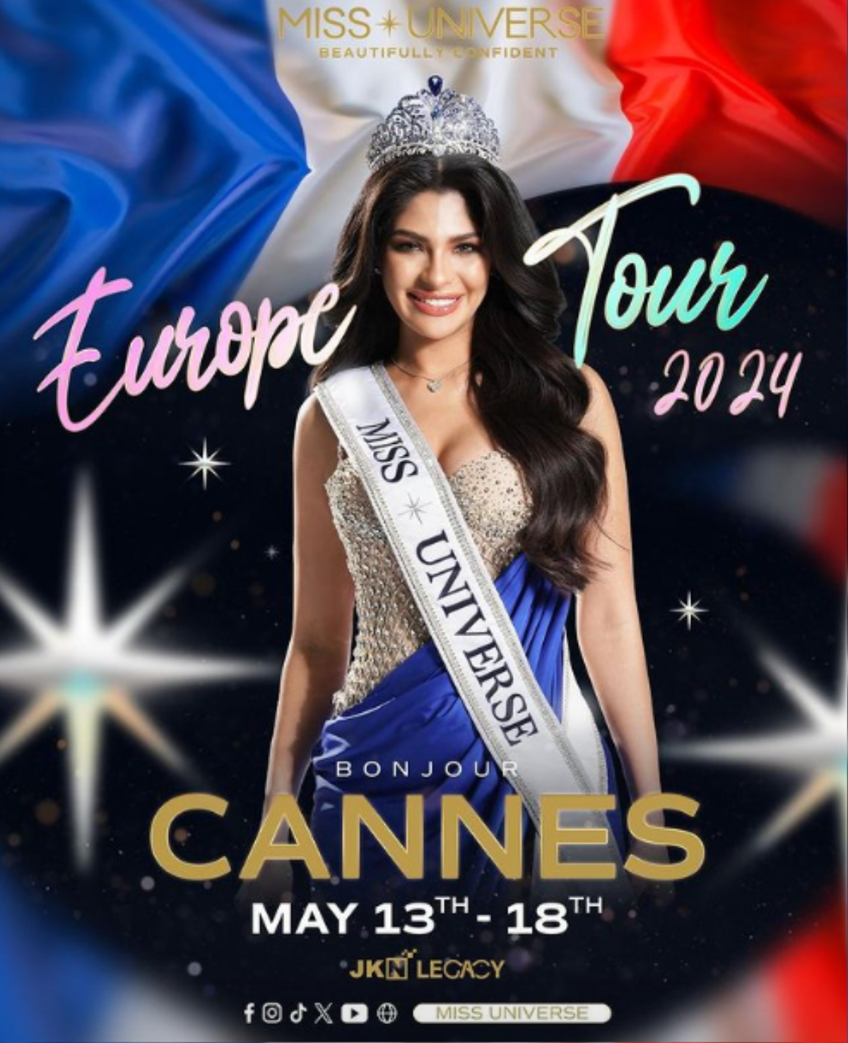 Miss Universe 2023 sẽ tham dự Cannes 2024 được diễn ra tại Pháp Ảnh 1