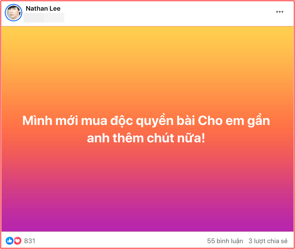 Vpop tuần qua: Nathan Lee mua độc quyền hit Hương Tràm, Thủy Tiên phản hồi chuyện tái xuất Ảnh 1