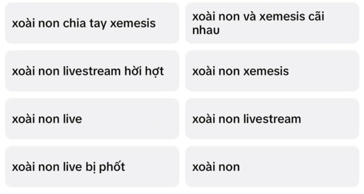 Xemesis 'unfollow' Xoài Non gây xôn xao Ảnh 2