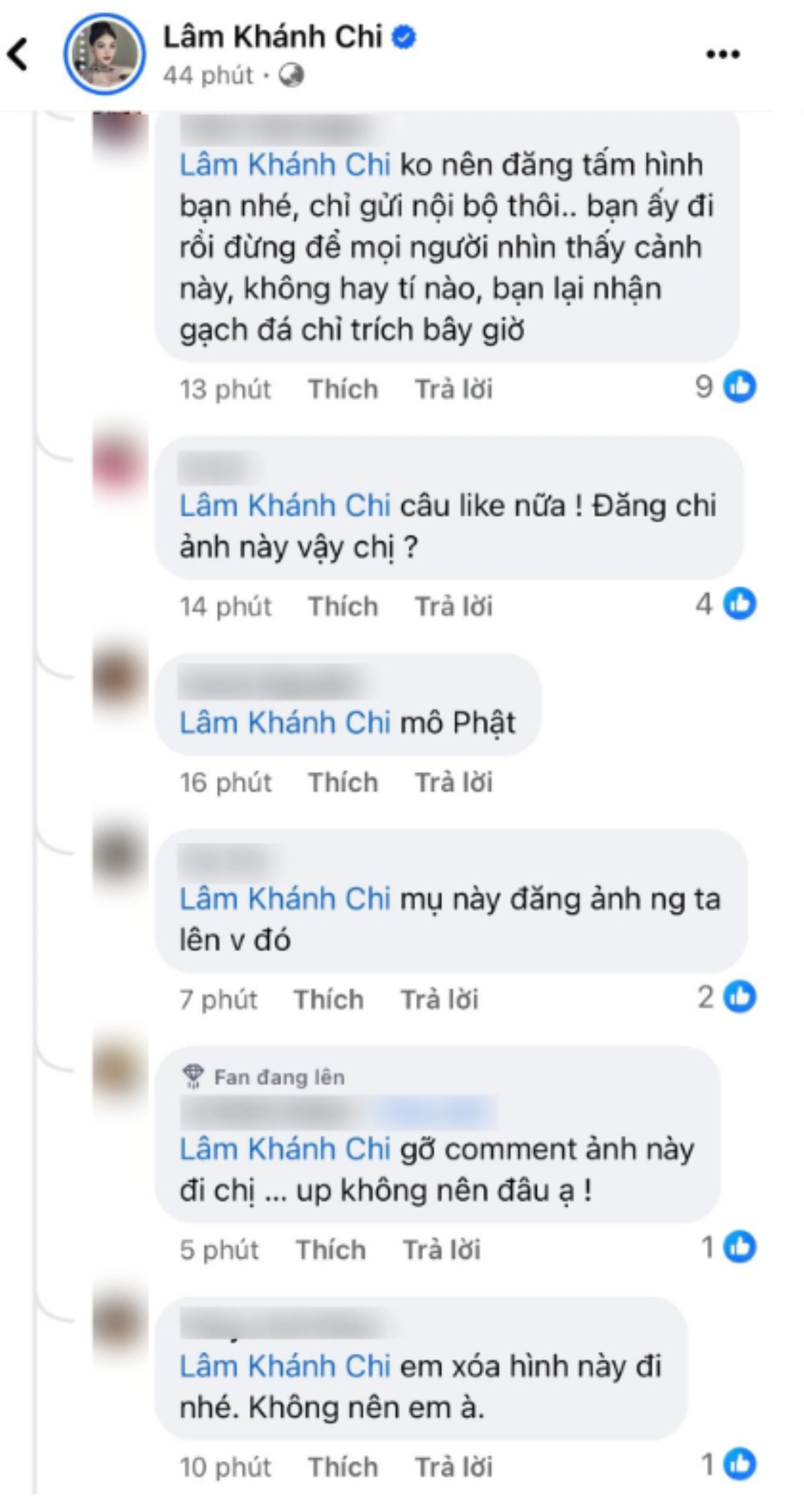 Lâm Khánh Chi bị chỉ trích vì đăng ảnh Đức Tiến cấp cứu trước lúc ra đi Ảnh 1