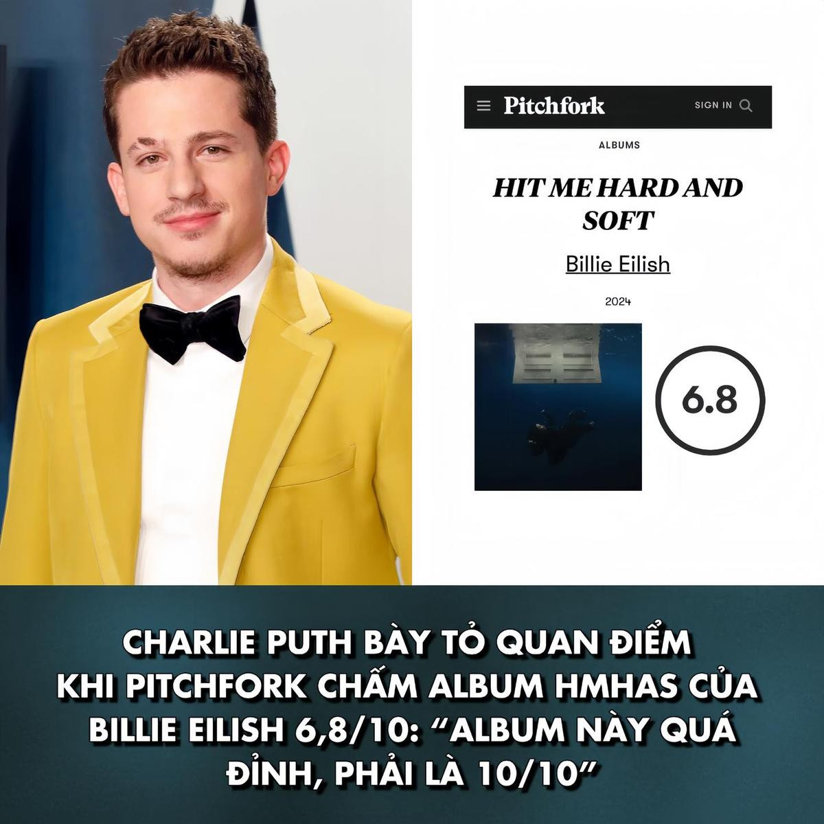 Dân mạng đồng tình với nhận xét của Charlie Puth về album mới của Billie Eilish Ảnh 2