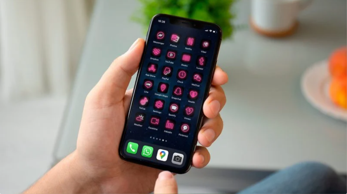 iOS 18 cho phép người dùng có thể thay đổi màu icon ứng dụng Ảnh 1