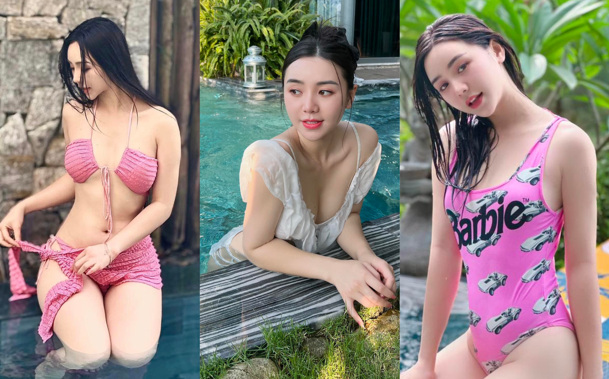 Quỳnh Kool nóng bỏng khi diện bikini khó nhằn dù sở hữu số đo chưa ấn tượng Ảnh 1