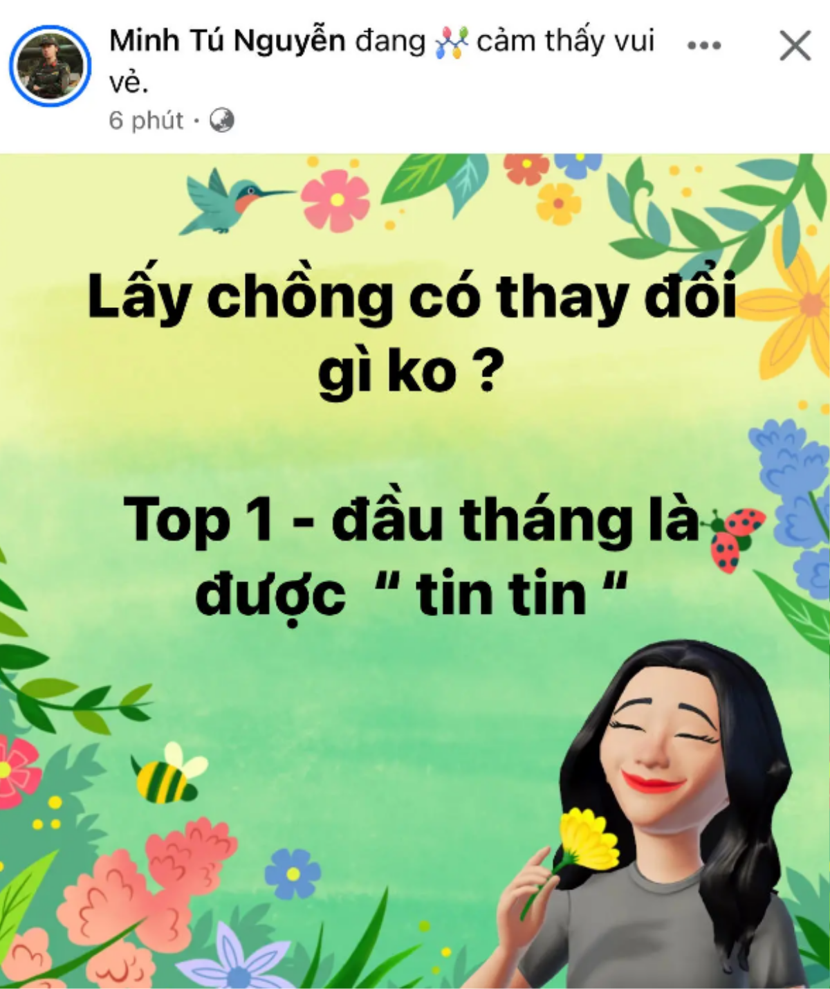 Chồng Minh Tú không có gì ngoài sự giàu có, làm giám đốc, cứ đầu tháng là ting ting cho vợ Ảnh 1