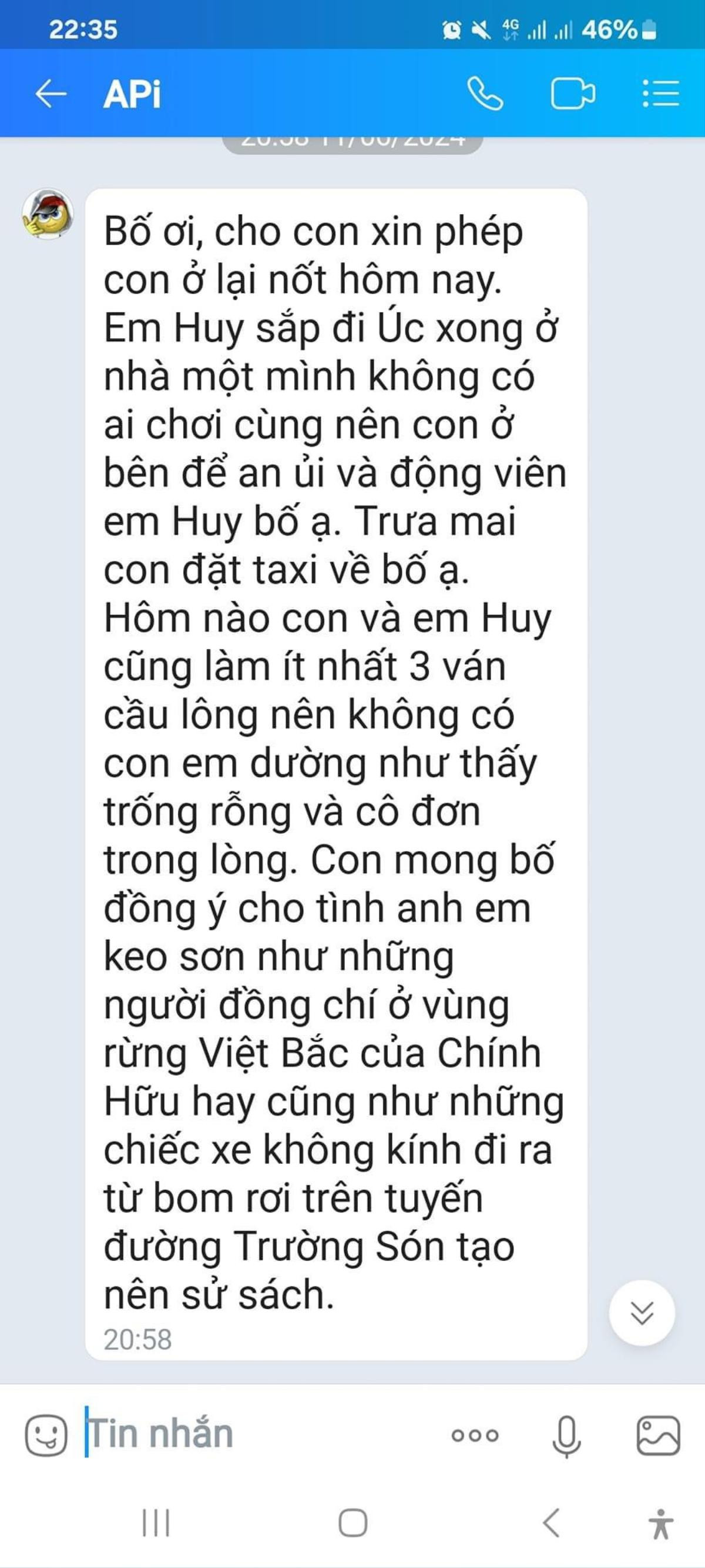 Bi Béo nhà NSND Xuân Bắc, đi chơi soạn hẳn bài văn xin phép phụ huynh Ảnh 1