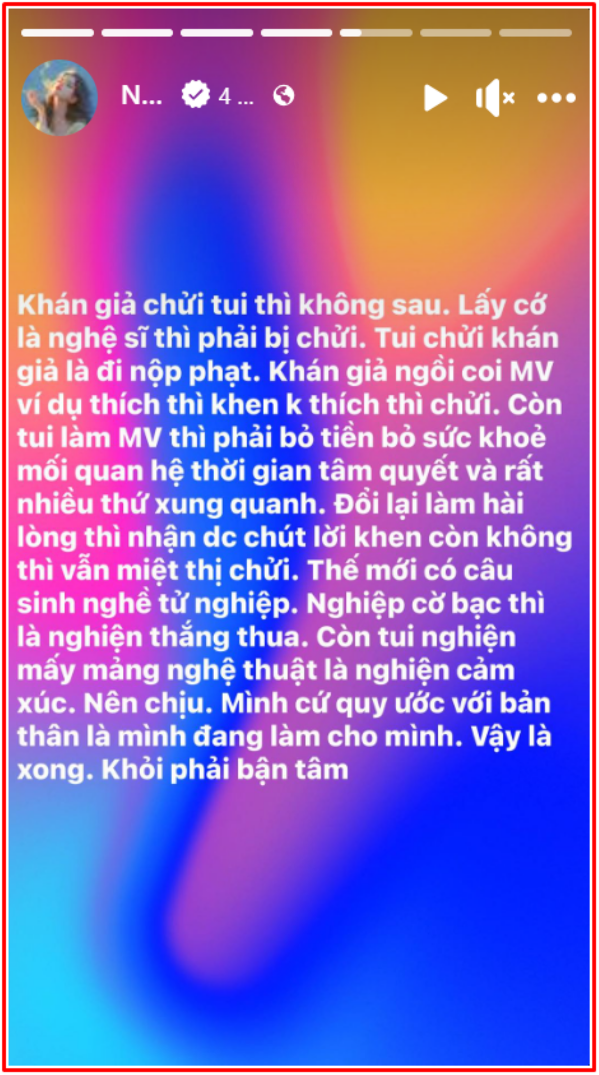 Nam Em than thở sự đánh đối khi làm nghệ thuật Ảnh 1