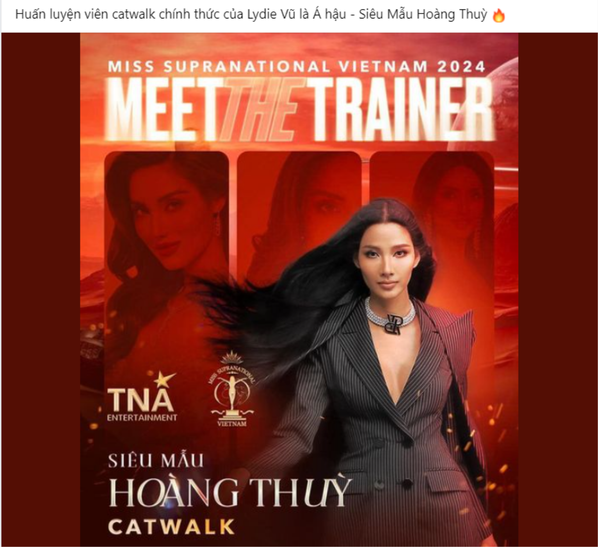 Lydie Vũ được Hoàng Thùy rèn giũa tại Miss Supranational 2024 Ảnh 2