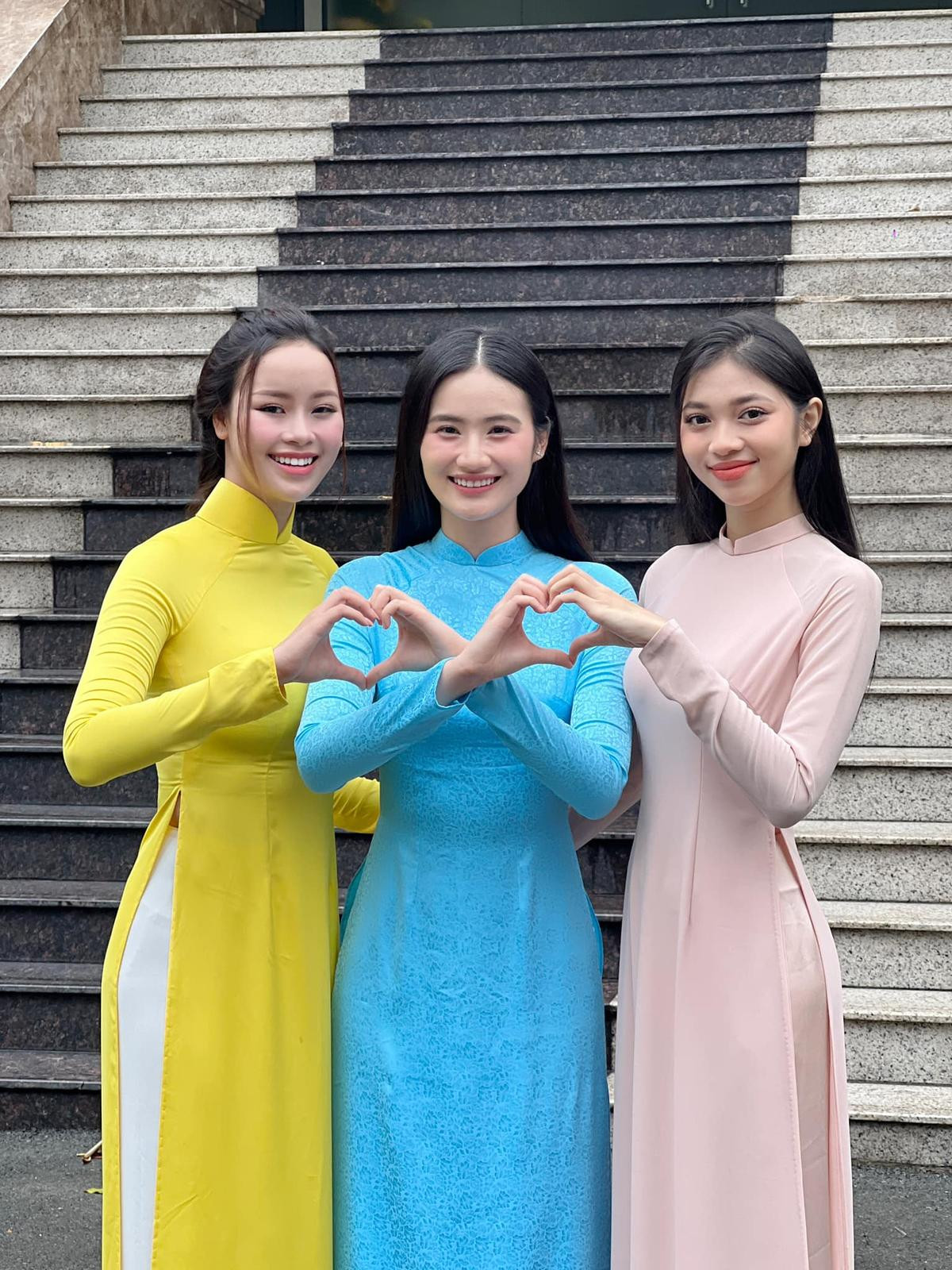 Đội hình top 3 - Miss World Vietnam 2023 tái hợp đầy đủ sau 7 tháng, sắc vóc hiện tại ra sao? Ảnh 1