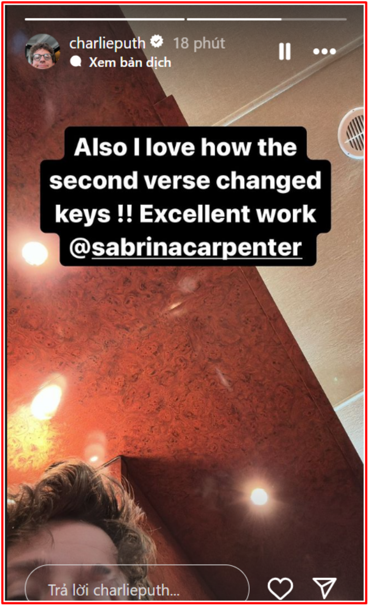 Charlie Puth mê mệt bài mới của Sabrina Carpenter: 'Xuất sắc' Ảnh 2