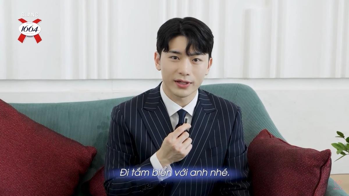 Nữ idol Kpop tự tin trình thả thính, Michael Trương 'xấu hổ' vì 1 điều Ảnh 1