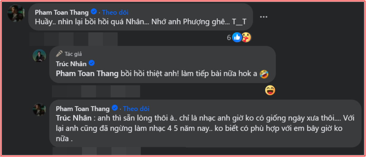 Tác giả hit 'Bốn chữ lắm' nói gì khi Trúc Nhân ngỏ lời mời hợp tác sau 10 năm? Ảnh 2