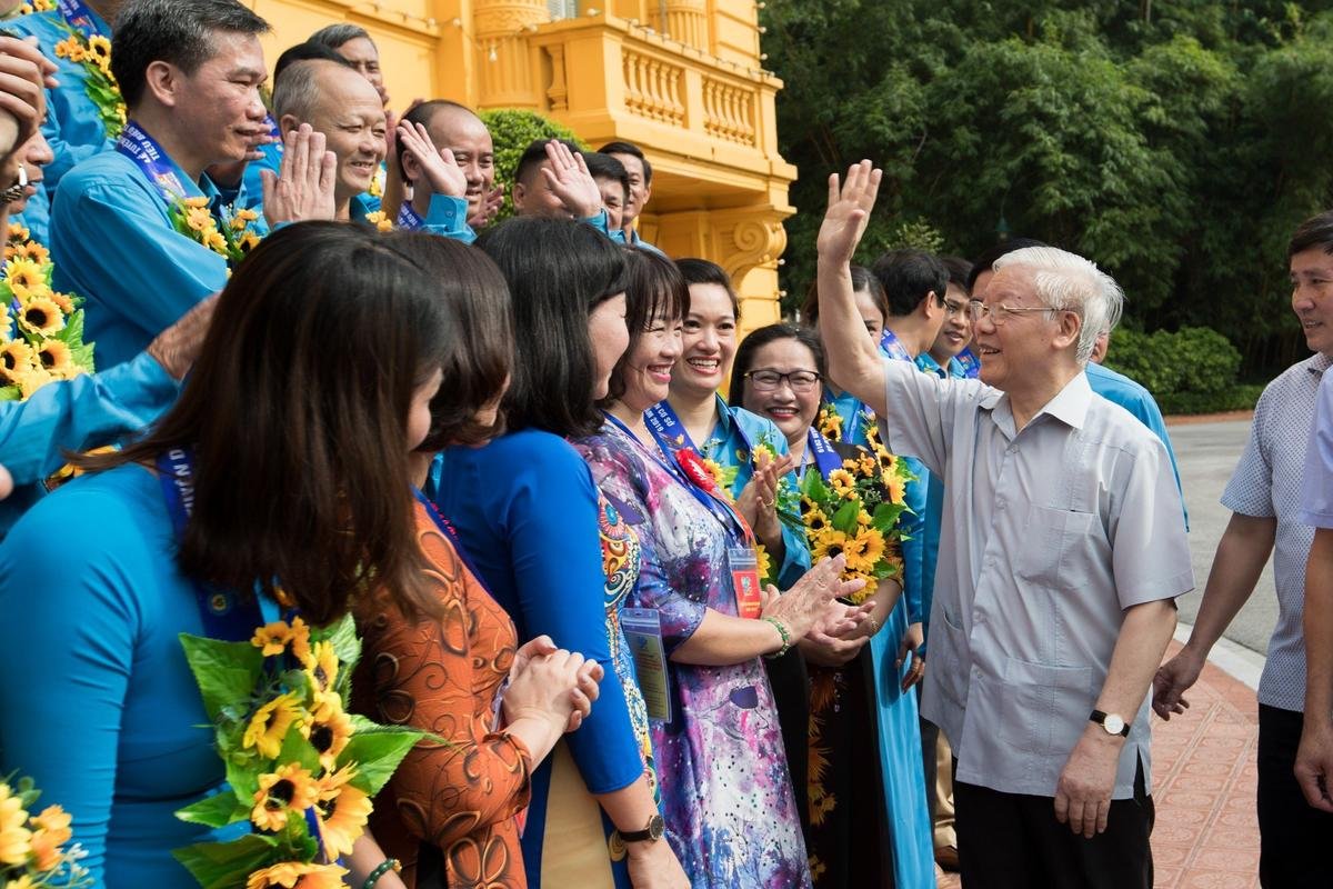 Một số hình ảnh nổi bật của Tổng Bí thư Nguyễn Phú Trọng Ảnh 6