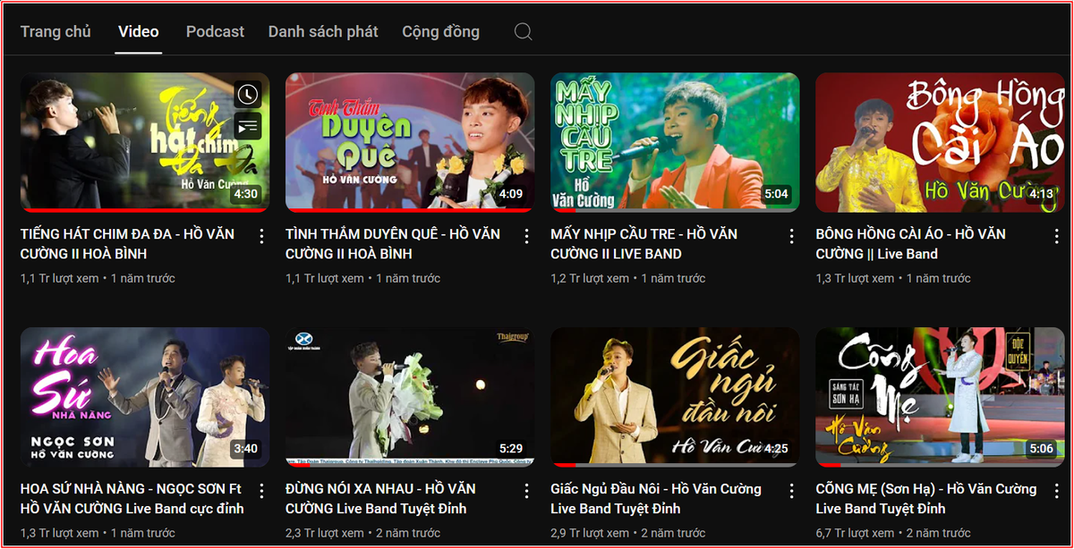 Hồ Văn Cường tiếp tục có video hát live triệu view Ảnh 4