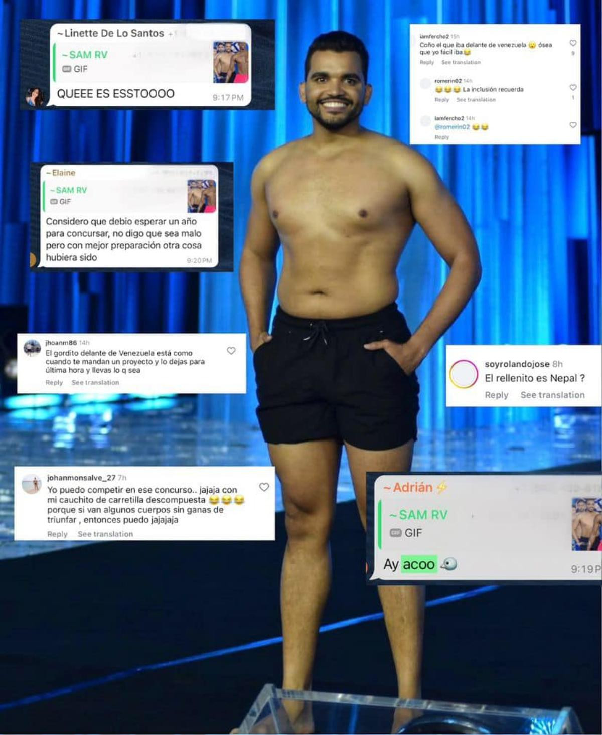 Đối thủ của Đỗ Quang Tuyển tại Mister Supranational bị body shaming vì quá mập Ảnh 1