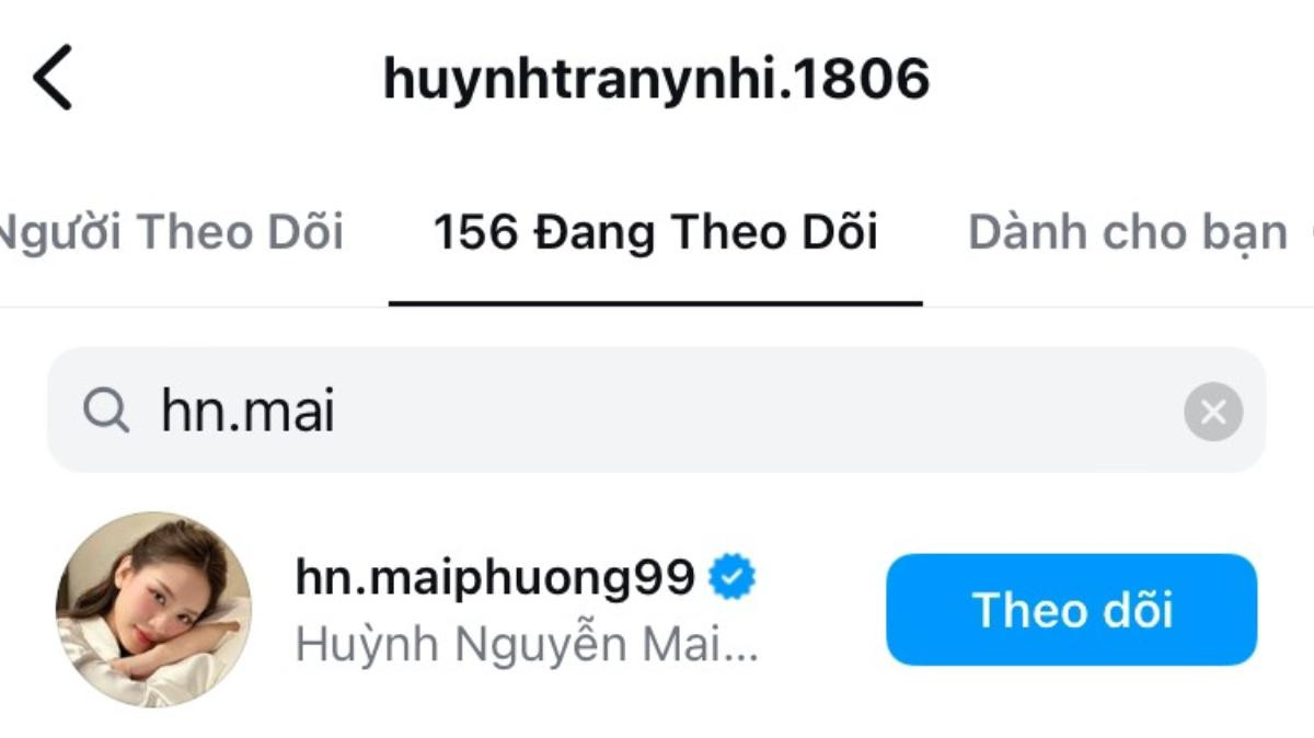 Huỳnh Nguyễn Mai Phương không theo dõi Hoa hậu Ý Nhi Ảnh 2