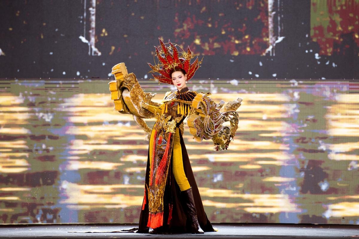 10 bộ trang phục dân tộc đẹp nhất của Miss Grand Vietnam 2024 Ảnh 2