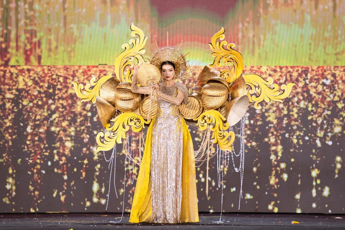 10 bộ trang phục dân tộc đẹp nhất của Miss Grand Vietnam 2024 Ảnh 9