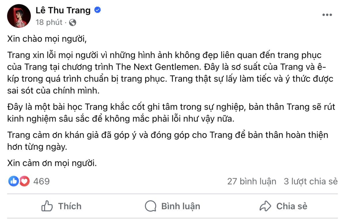 Nữ người mẫu xin lỗi vì sử dụng hàng nhái trên show thực tế Ảnh 1