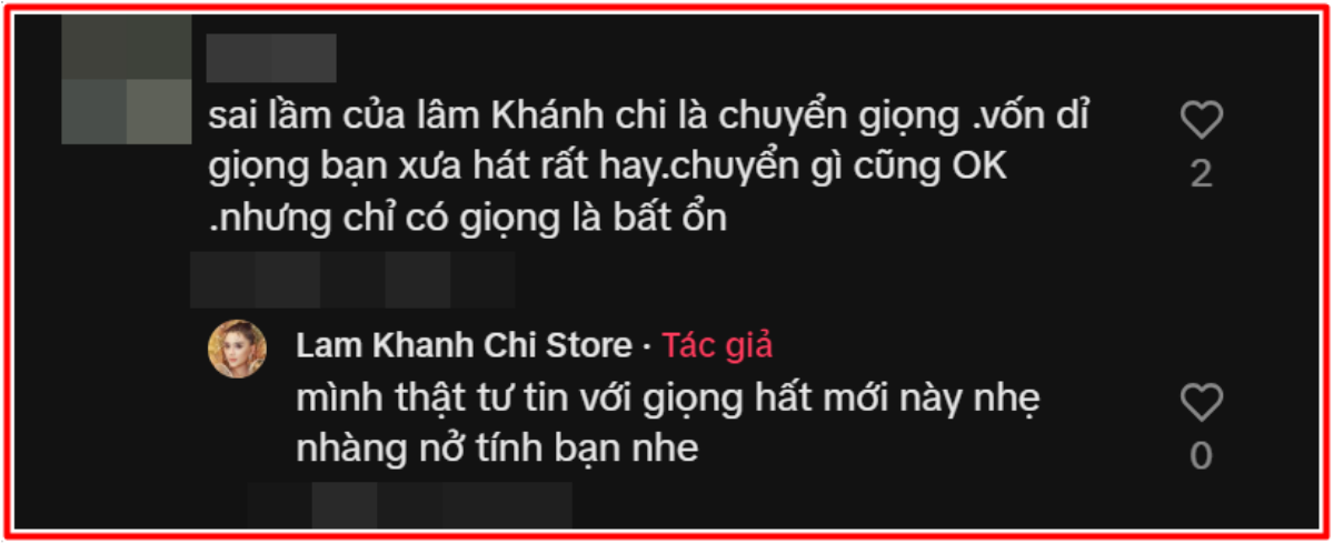 Lâm Khánh Chi phản ứng ra sao khi bị nhận xét: 'Chuyển đổi giọng là sai lầm'? Ảnh 1