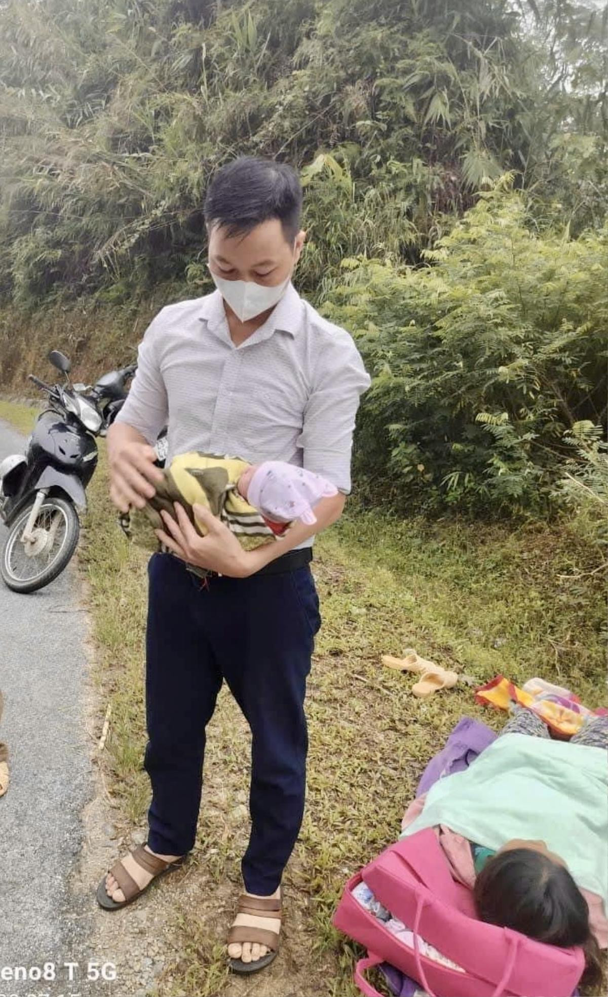 Trên đường đi công tác, nam điều dưỡng đỡ đẻ cho sản phụ ngay giữa đèo Ảnh 2