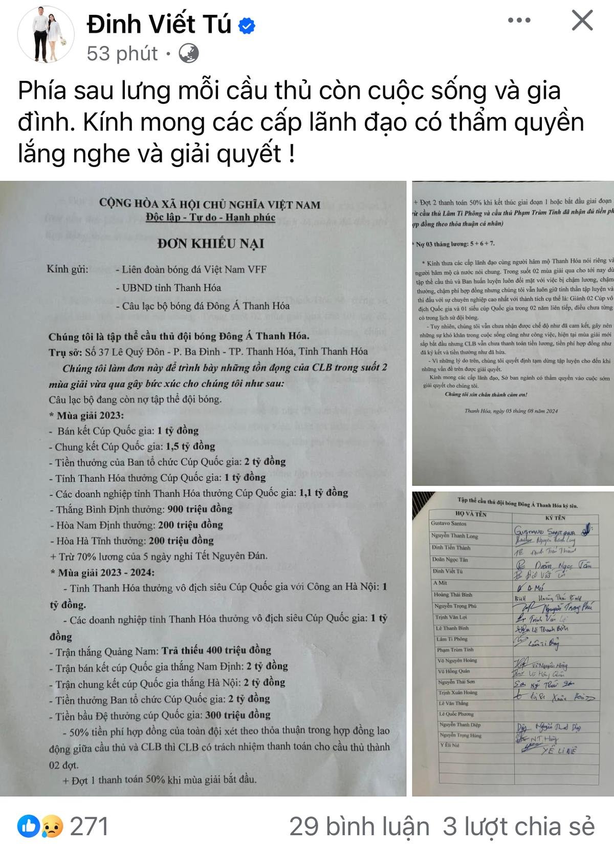 Bất thường như bóng đá Việt Nam: Tiêu tiền, nợ tiền, hết tiền nhưng không báo lãi Ảnh 1