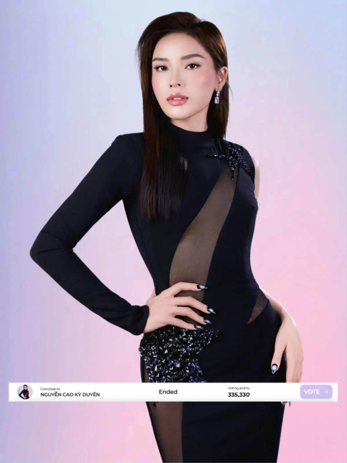 Hoa hậu Kỳ Duyên là người đầu tiên 'intop' Miss Universe Vietnam Ảnh 2