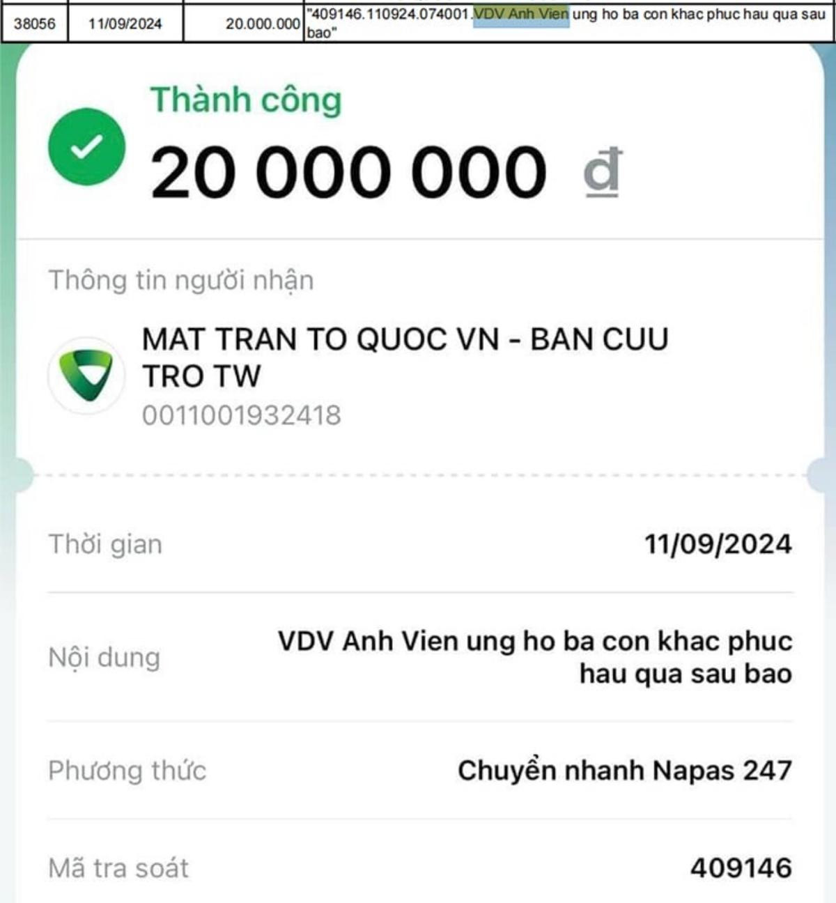 Kết quả sao kê tiền quyên góp của Ánh Viên được khen '100 điểm' Ảnh 1